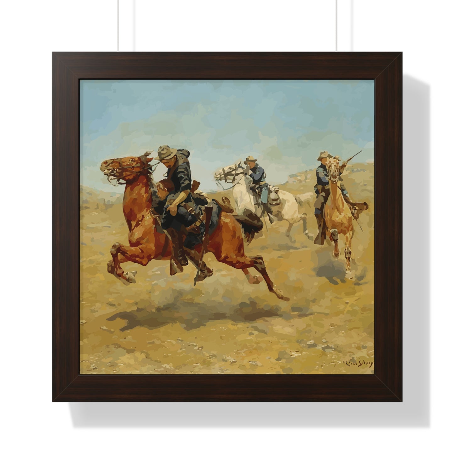 My Bunkie Framed Painting Poster