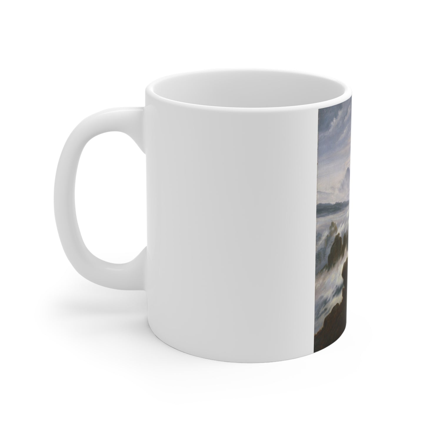 Wanderer above the Sea of Fog Painting Mug