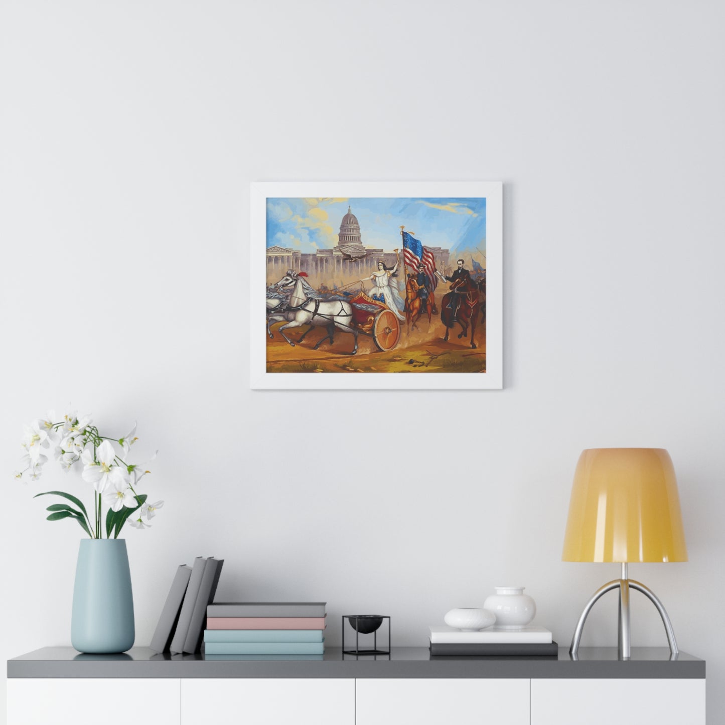 Emancipation Proclamation Framed Painting Poster