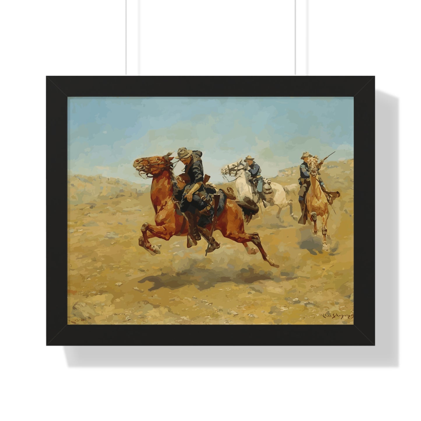My Bunkie Framed Painting Poster