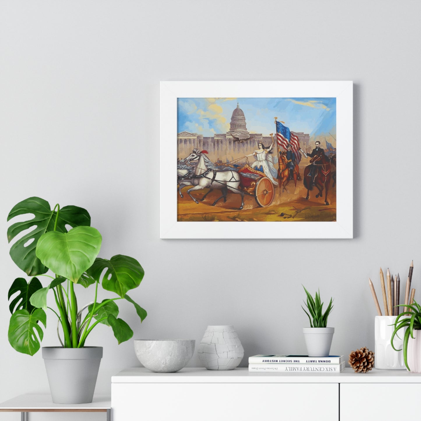 Emancipation Proclamation Framed Painting Poster
