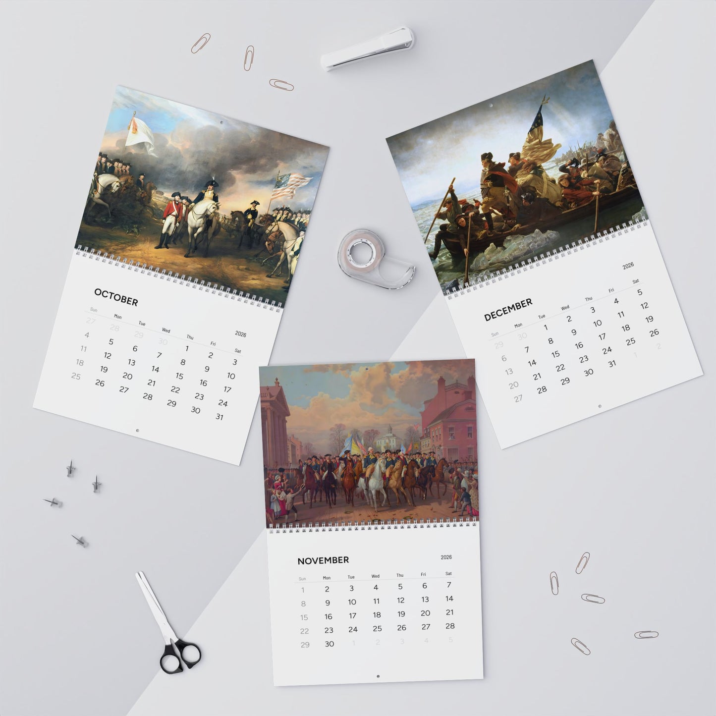 Revolutionary War 2026 Calendar