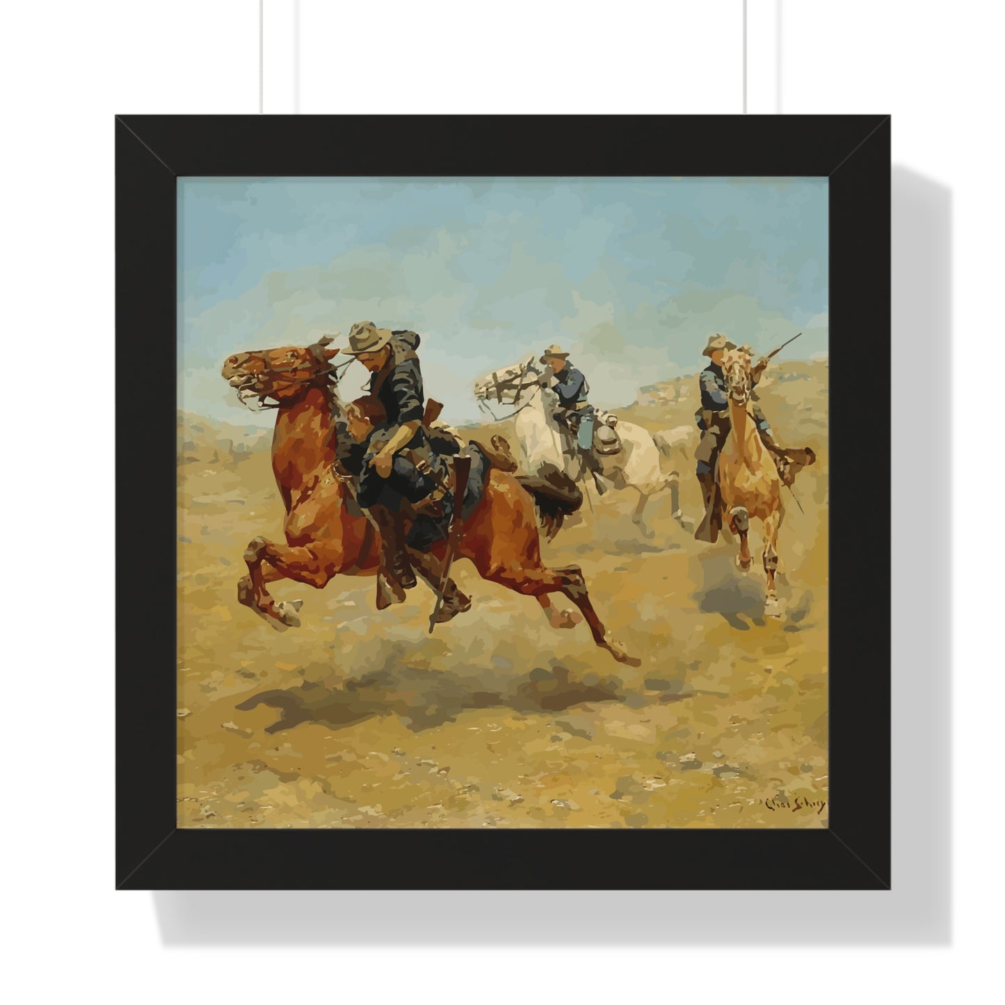 My Bunkie Framed Painting Poster