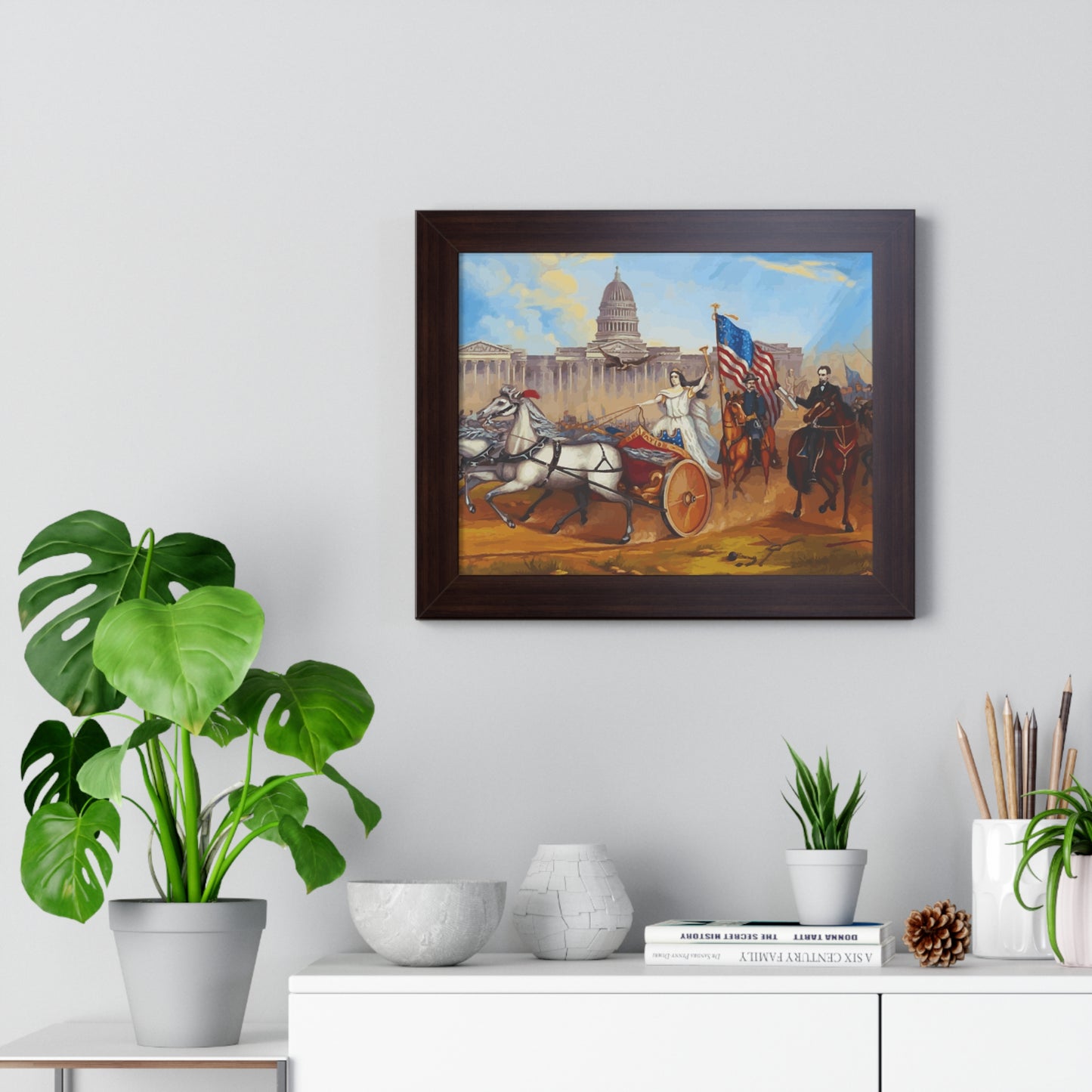 Emancipation Proclamation Framed Painting Poster