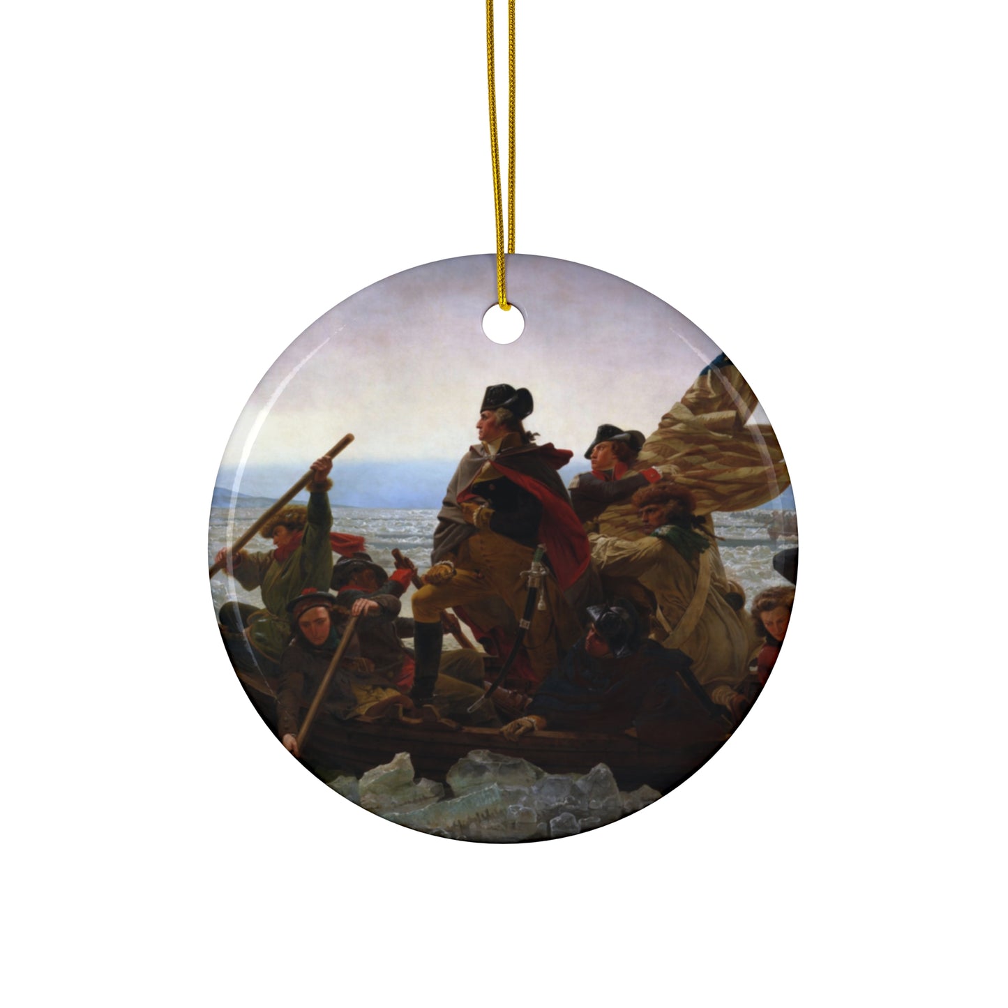 George Washington Crossing the Delaware Ornament