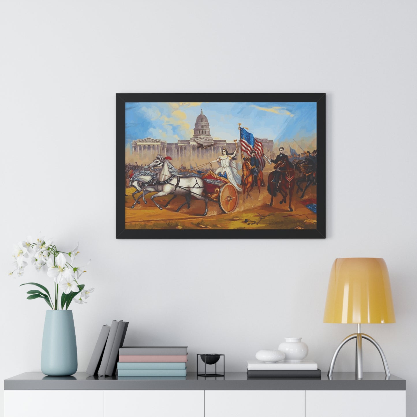 Emancipation Proclamation Framed Painting Poster