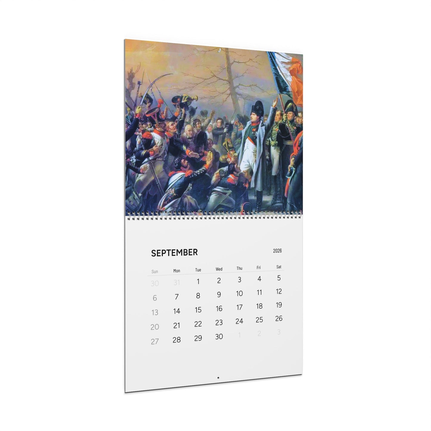 Chronological Napoleon Bonaparte 2026 Calendar