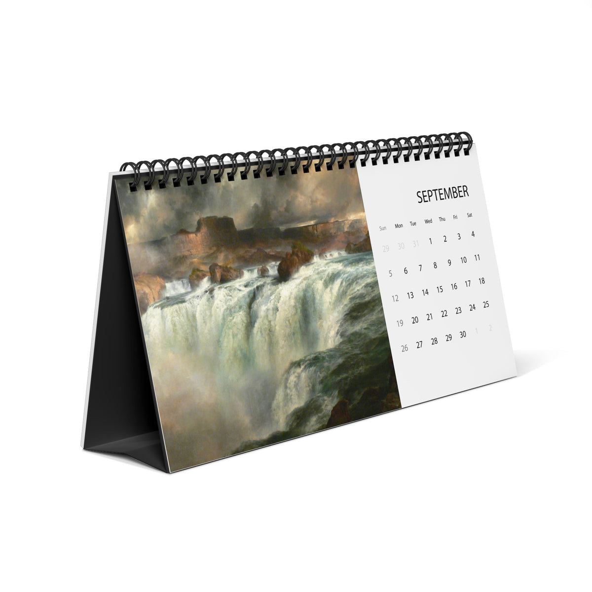 Thomas Moran 2027 Desktop Calendar