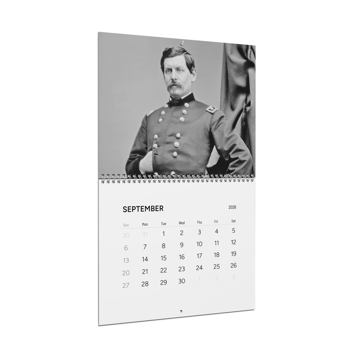 Civil War General Calendar 2026