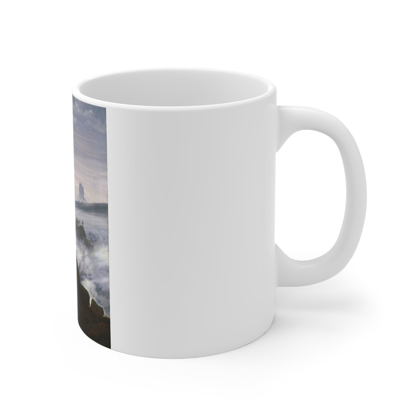 Wanderer above the Sea of Fog Painting Mug