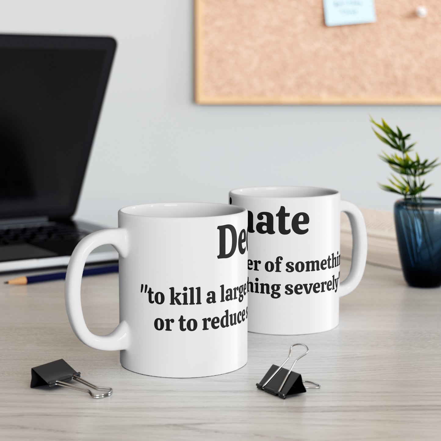 Decimate Definition Mug