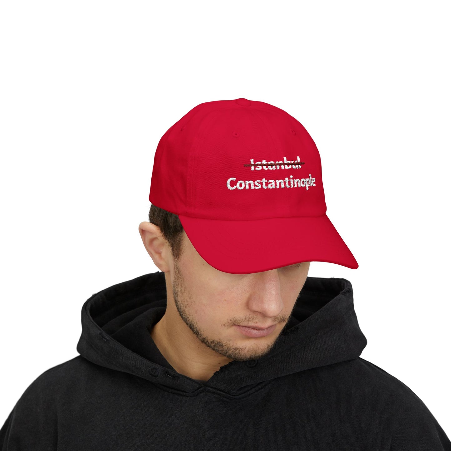 Constantinople not Istanbul Embroidered Hat