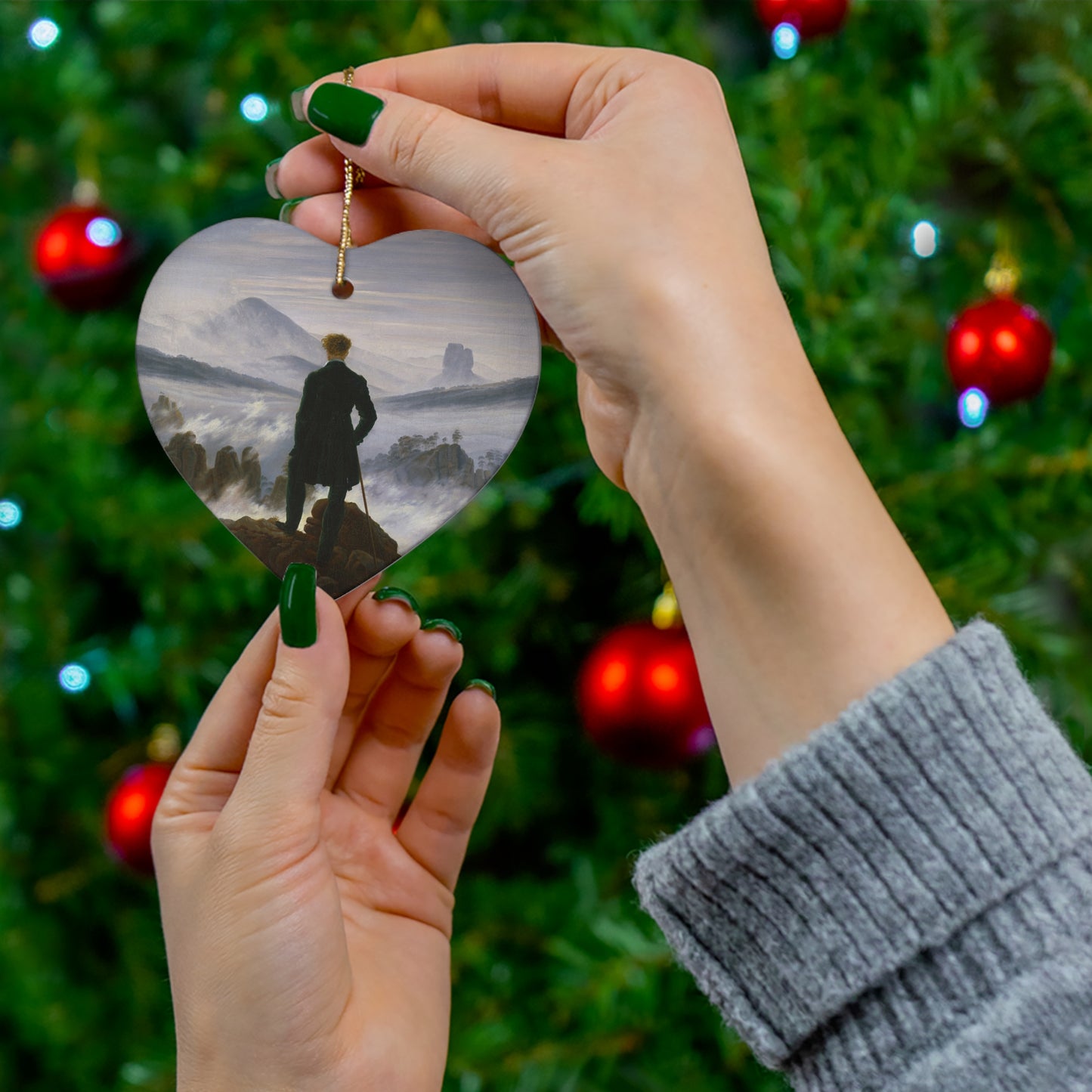 Wanderer Above the Sea of Fog Ornament