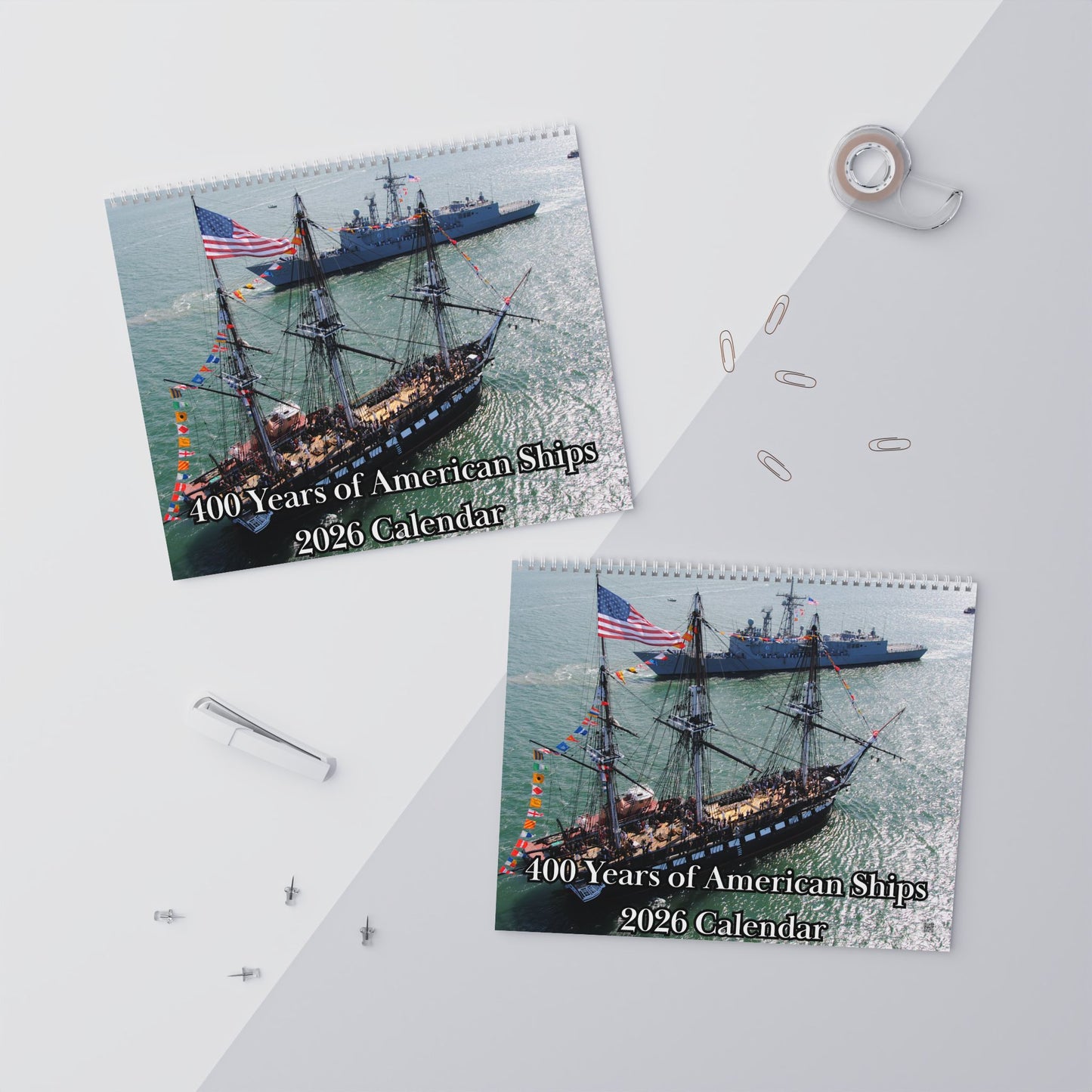 400 Years of American Ships 2026 Calendar
