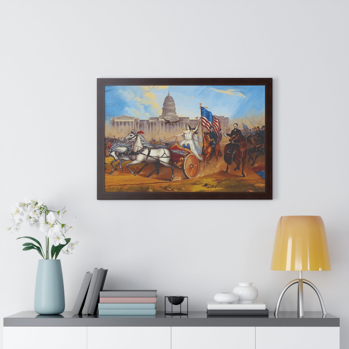Emancipation Proclamation Framed Painting Poster