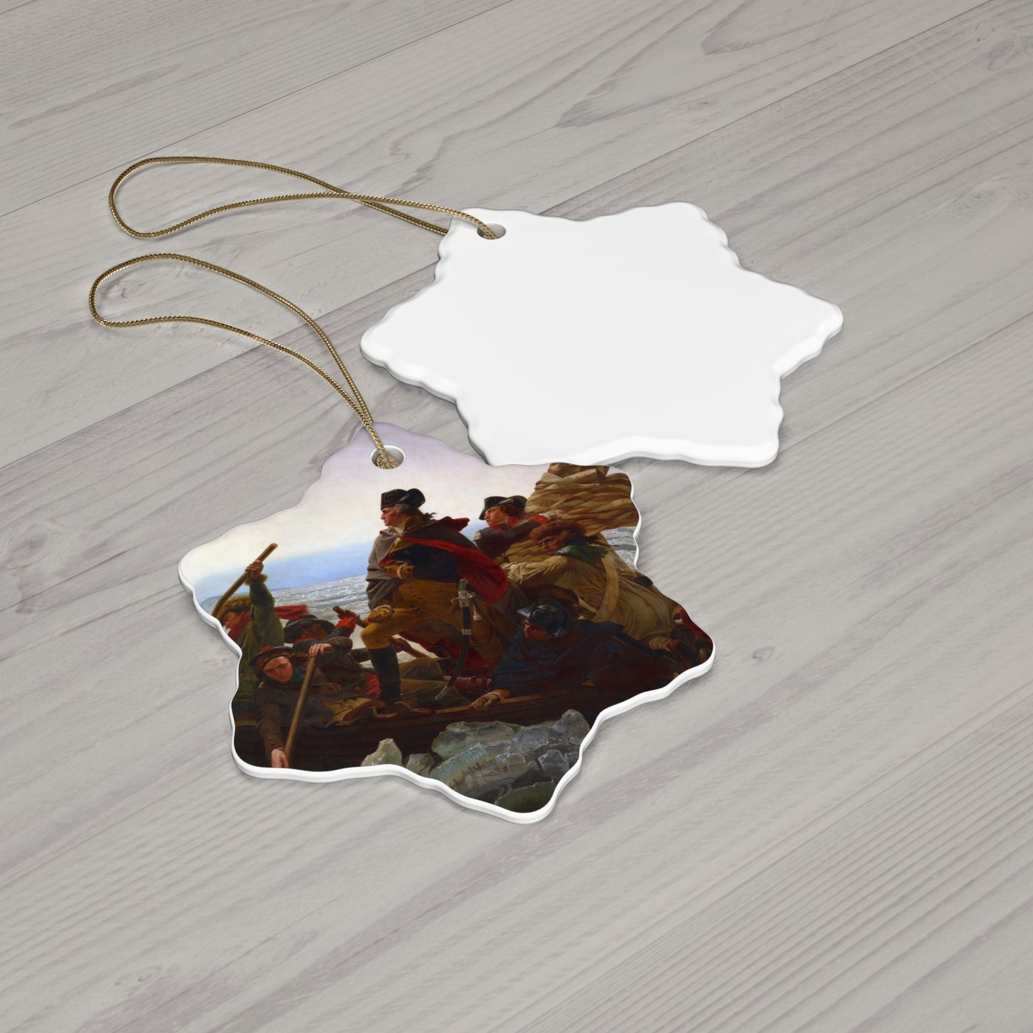 George Washington Crossing the Delaware Ornament