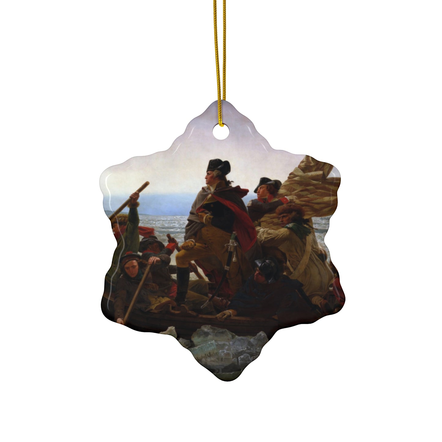 George Washington Crossing the Delaware Ornament
