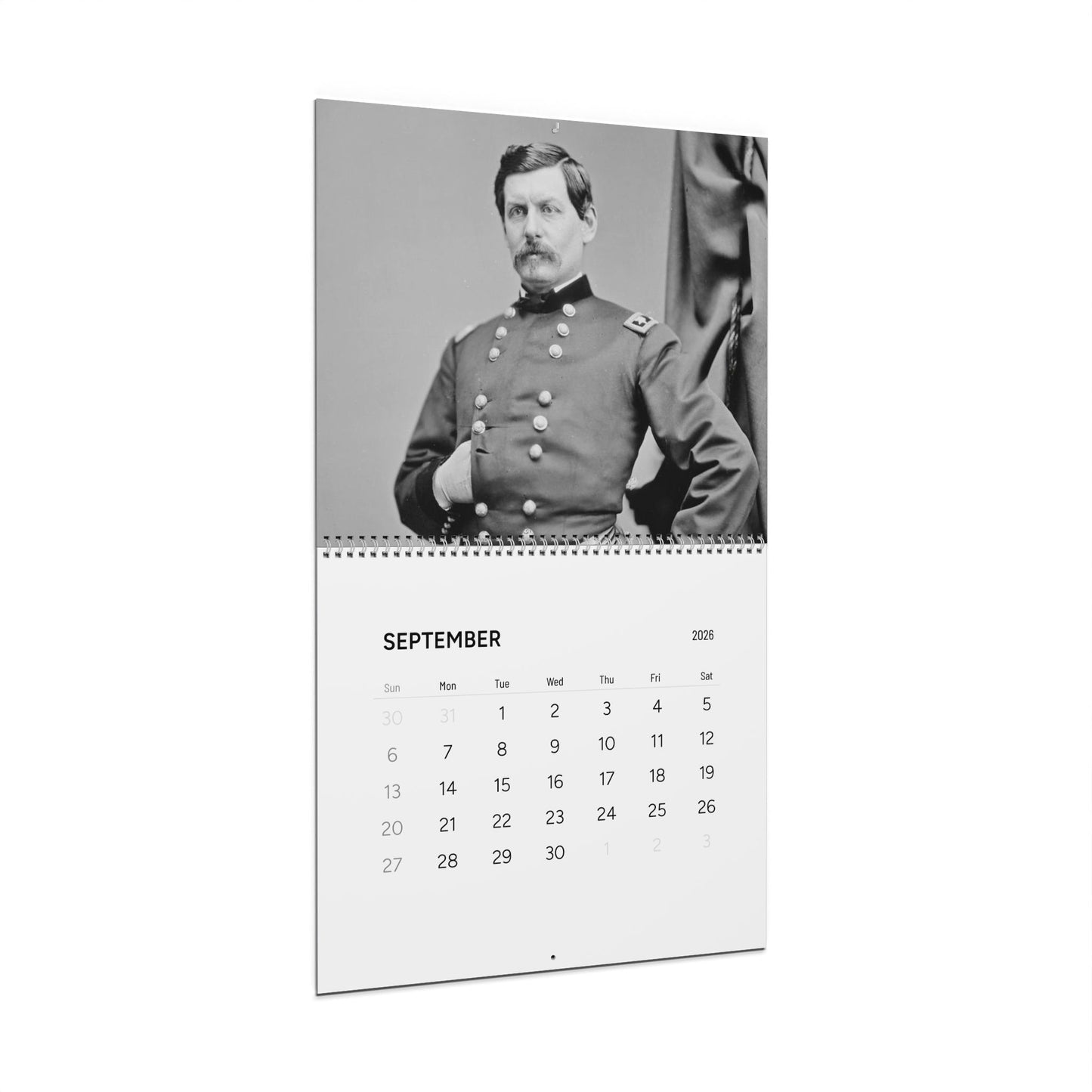 Civil War General Calendar 2026