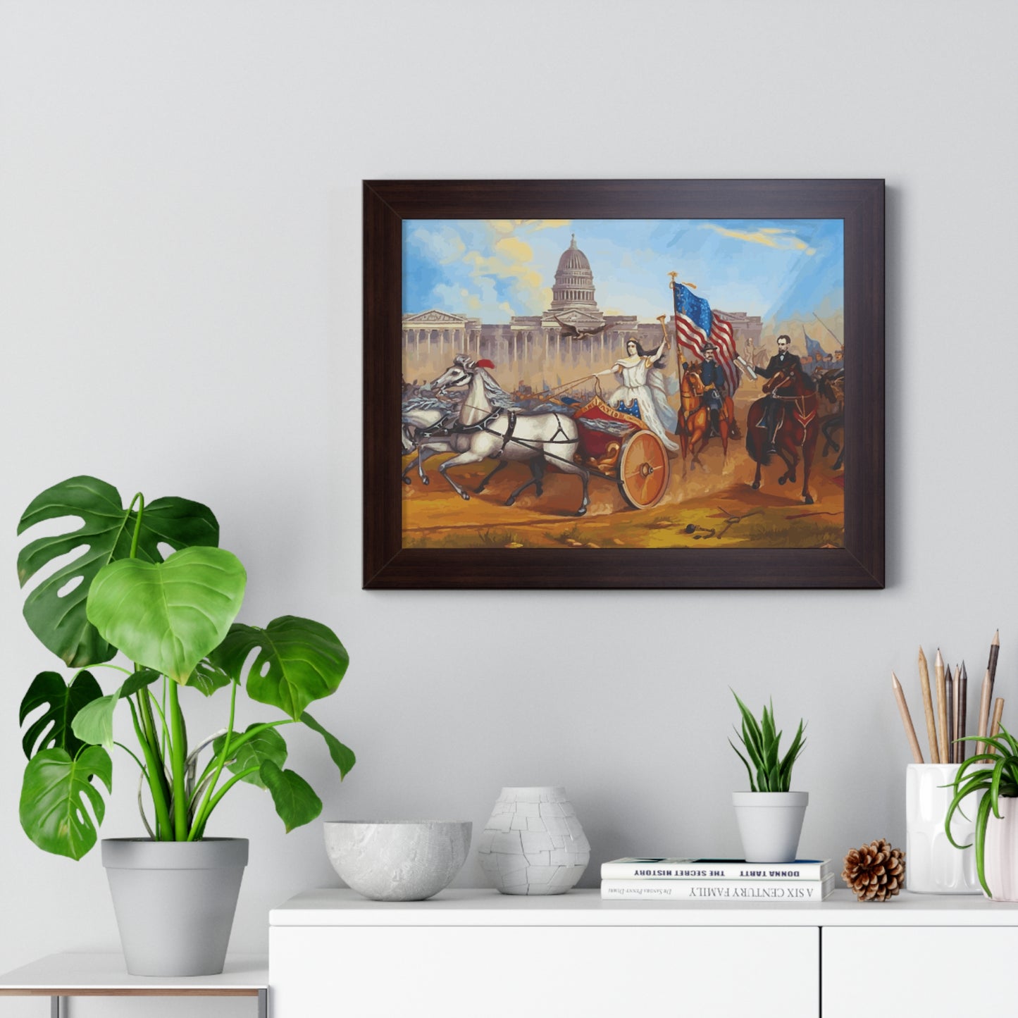 Emancipation Proclamation Framed Painting Poster