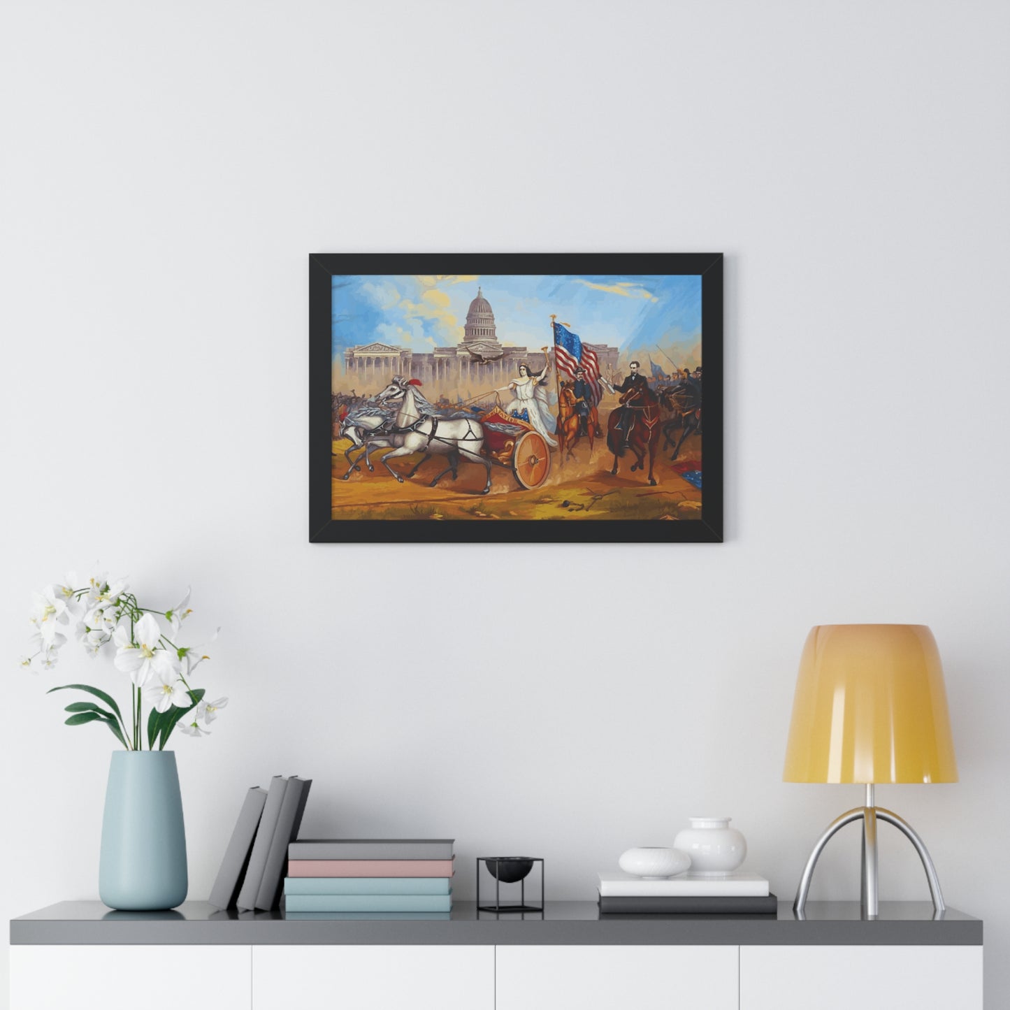 Emancipation Proclamation Framed Painting Poster