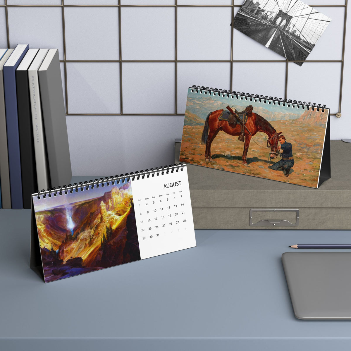 American Western 2027 Desktop Calendar