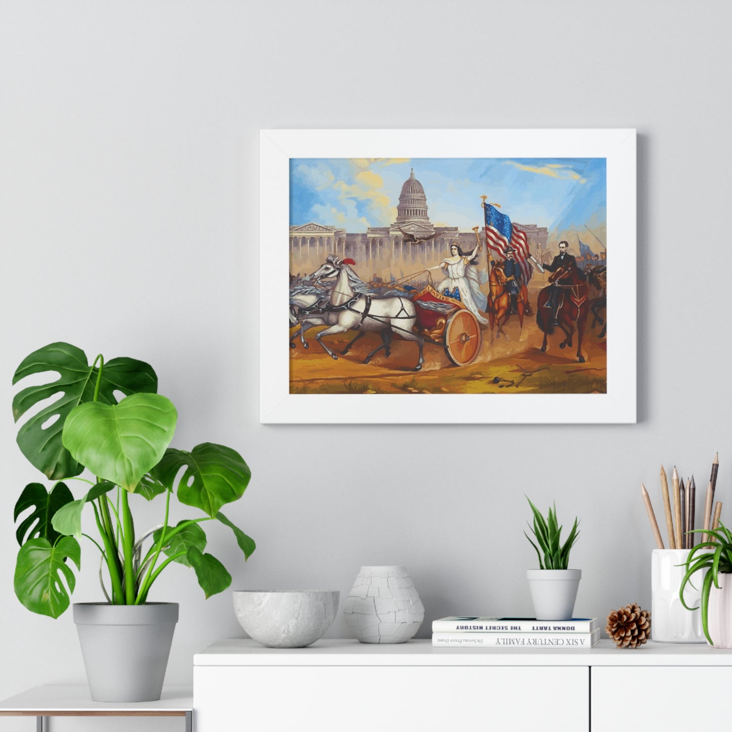 Emancipation Proclamation Framed Painting Poster