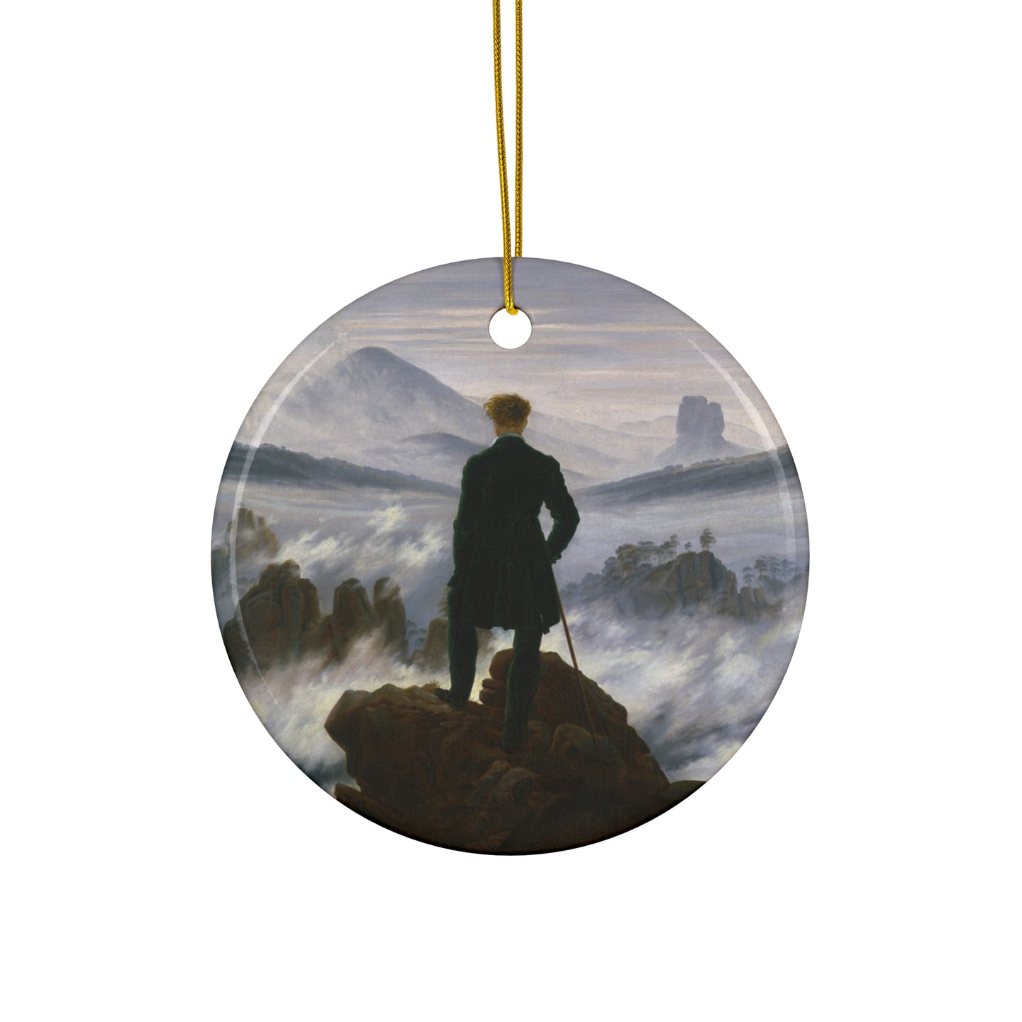 Wanderer Above the Sea of Fog Ornament