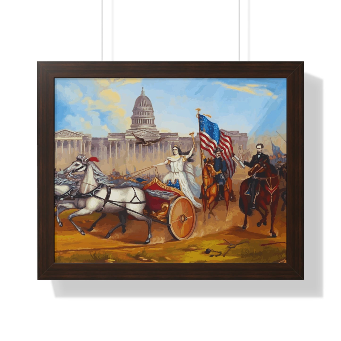 Emancipation Proclamation Framed Painting Poster