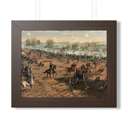 Battle of Gettysburg Framed Print | Thure de Thulstrup, 1887