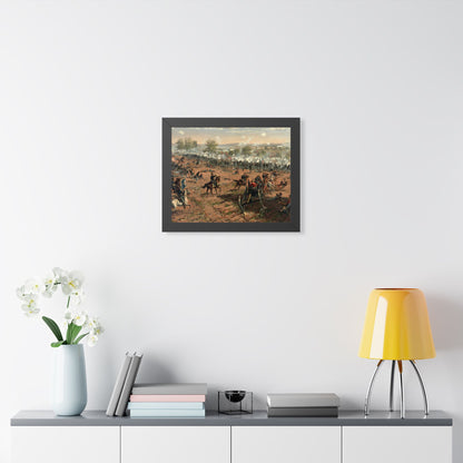 Battle of Gettysburg Framed Print | Thure de Thulstrup, 1887
