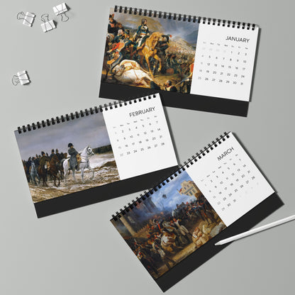 Napoleon Bonaparte Historic Event Desktop Calendar 2026