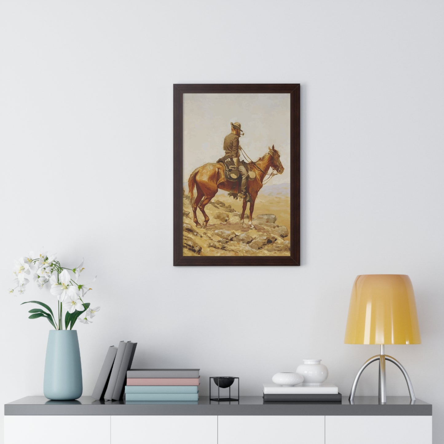 The Lookout Framed Painting Poster