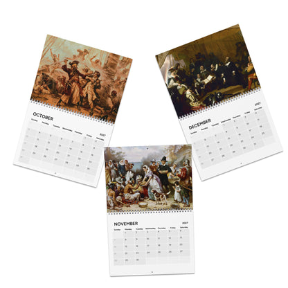 Colonial America 2027 Wall Calendar