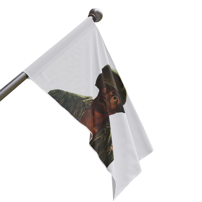 Thousand Yard Stare Soldier Flag