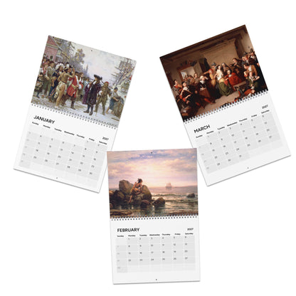 Colonial America 2027 Wall Calendar