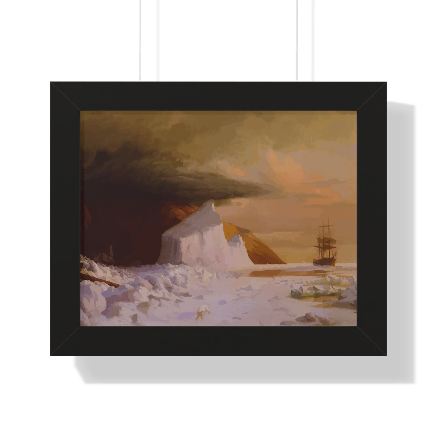 Arctic Summer Framed Painting Poster