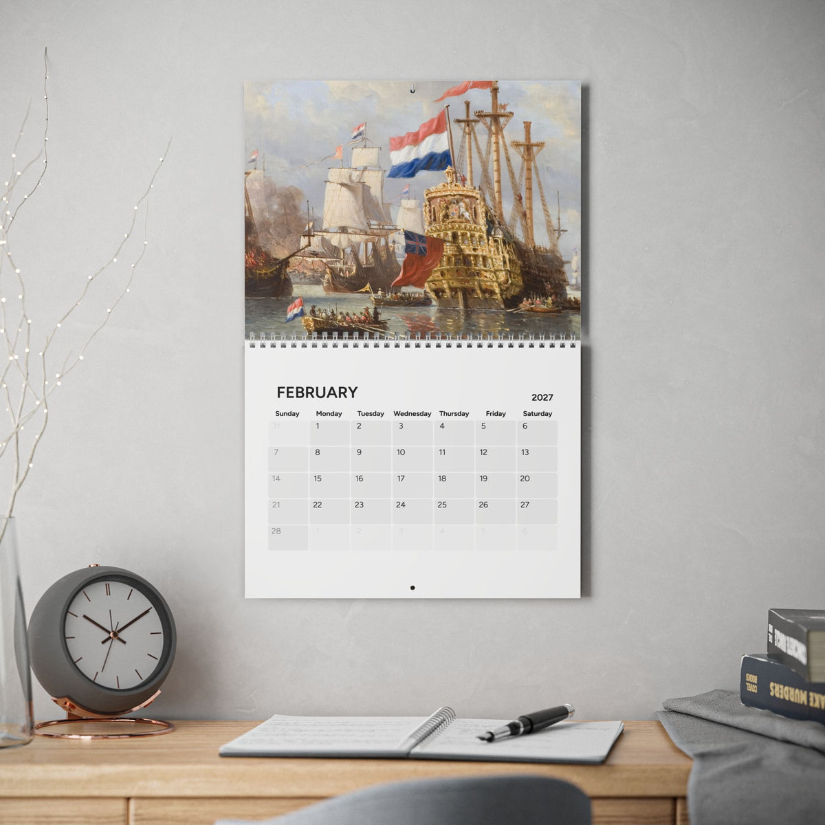 Age of Sail 2027 Calendar