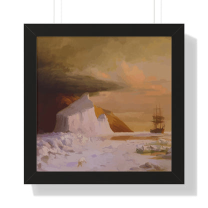 Arctic Summer Framed Painting Poster