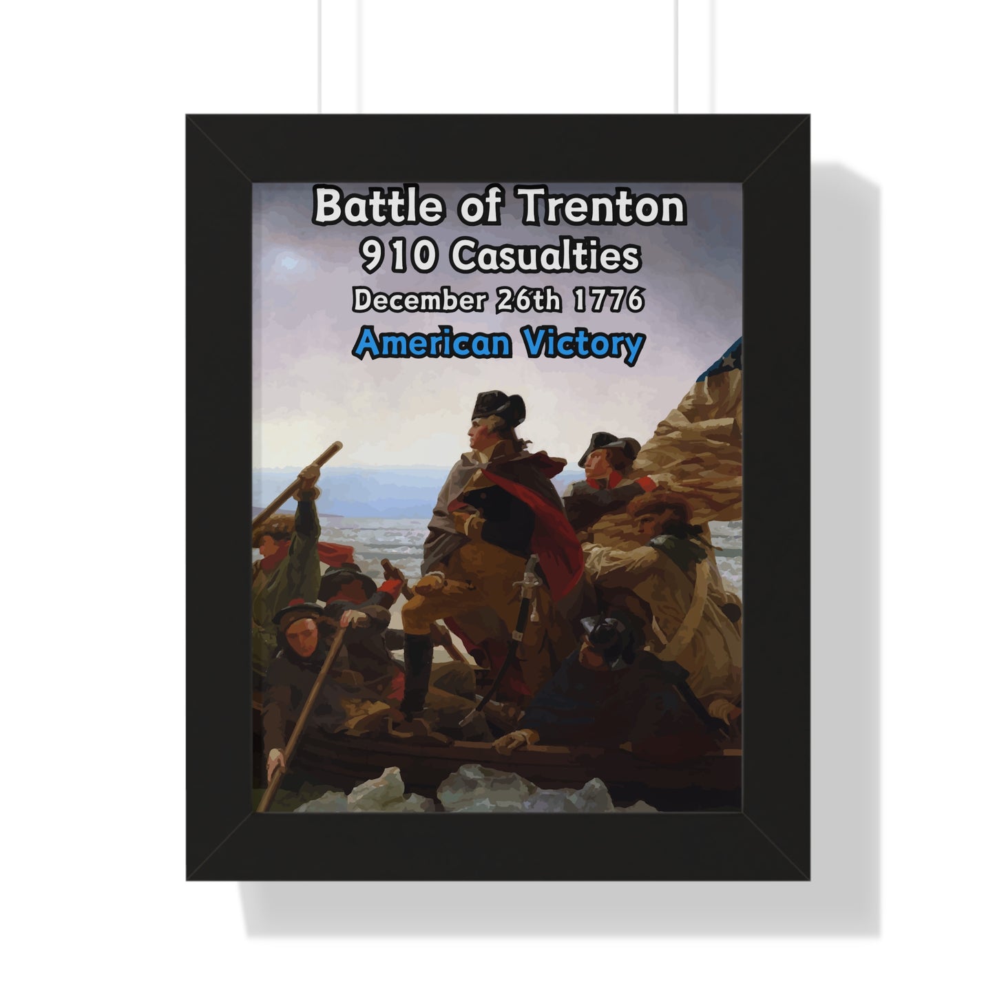 Battle of Trenton Framed Poster