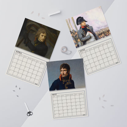 Historical Art Wall Calendar — Napoleon Portraits Monthly Calendar
