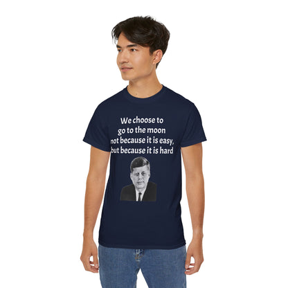 John F. Kennedy Moon Landing Quote Shirt