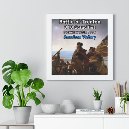 Battle of Trenton Framed Poster