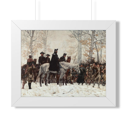 The March to Valley Forge Framed Print | William B. T. Trego, 1883