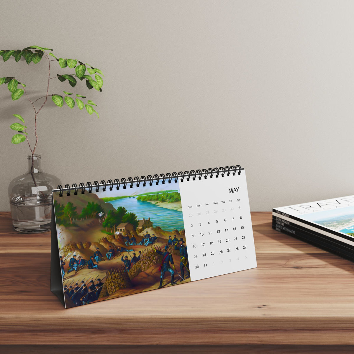 Civil War 2027 Desktop Calendar
