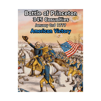 Battle of Princeton Vertical Matte Poster