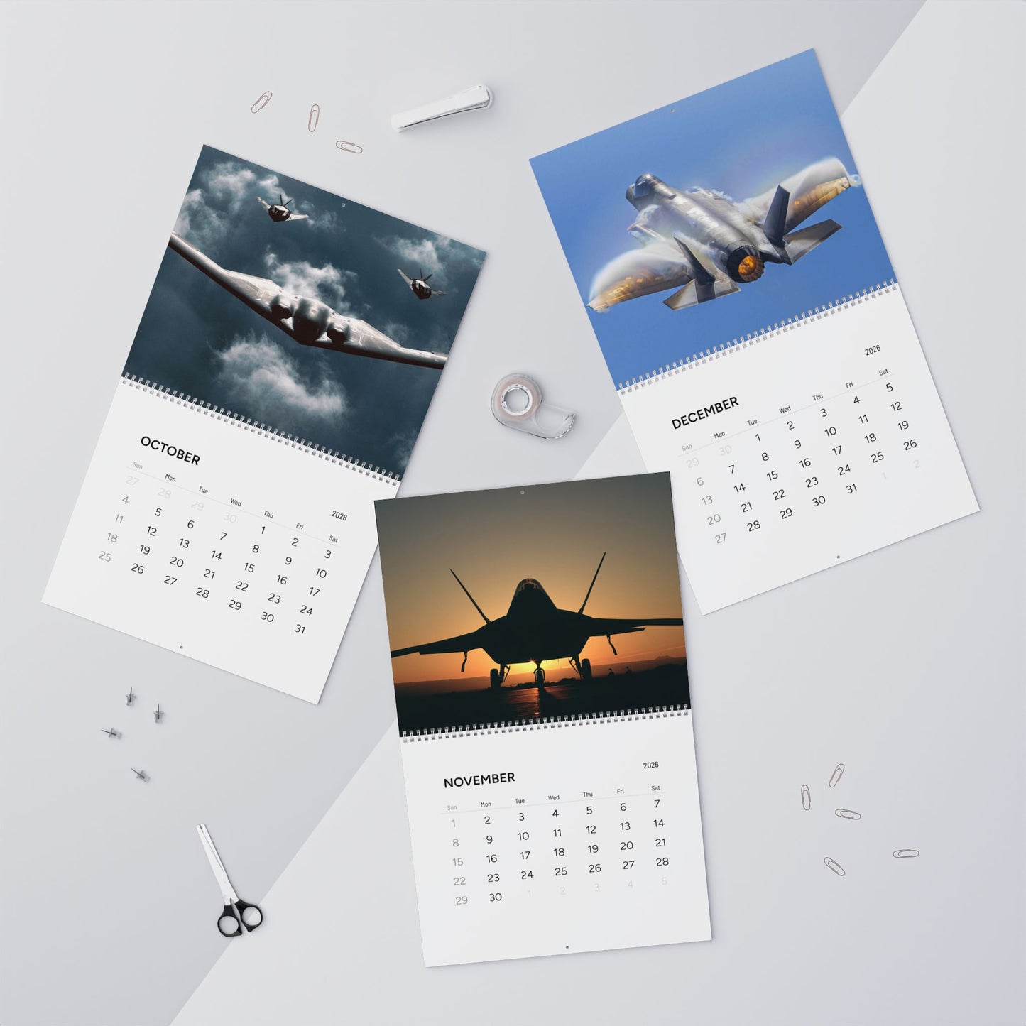 100 years of American Aircraft 2026 Calendar