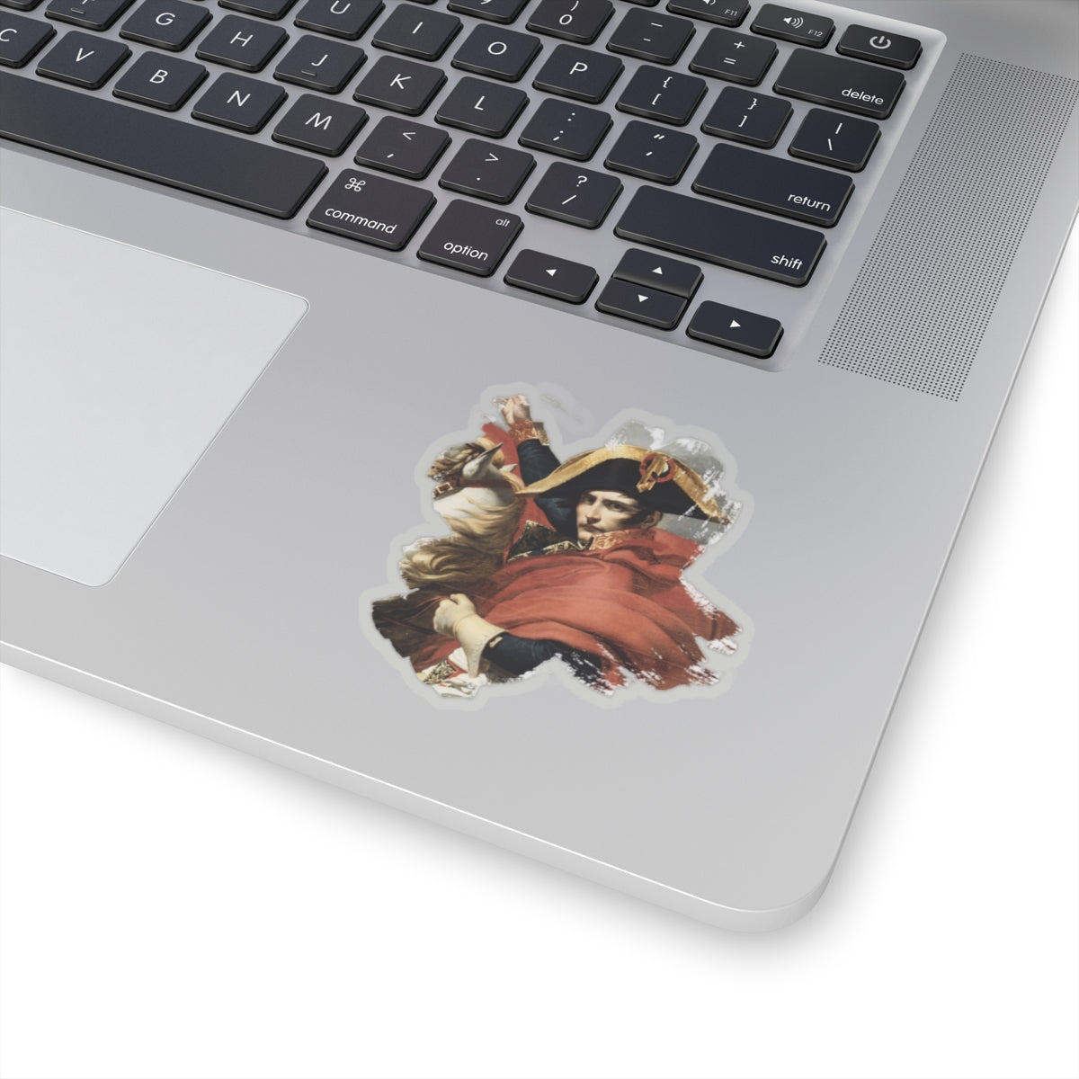 Napoleon Bonaparte Crossing Alps Cutout Sticker