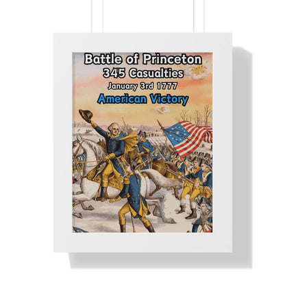 Battle of Princeton Framed Poster