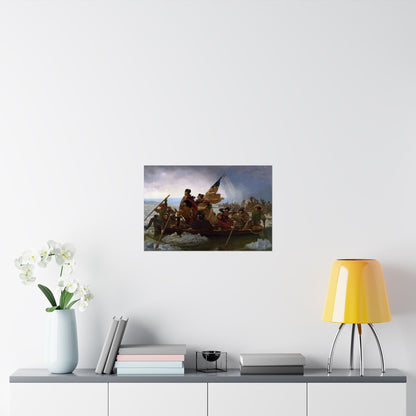 George Washington Crossing the Delaware Matte Poster