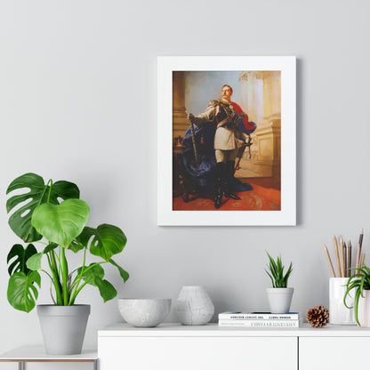 Kaiser Wilhelm II Framed Painting Poster